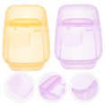 thumbnail image 1 of RUNROTOO 4 Pcs Design Compact Réservoir de Tortue Fournitures pour Tortues, 1 of 8