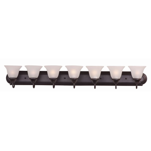 Maxim Lighting - Seven Light Bath Vanity - Bath Vanity - Essentials-7 Light