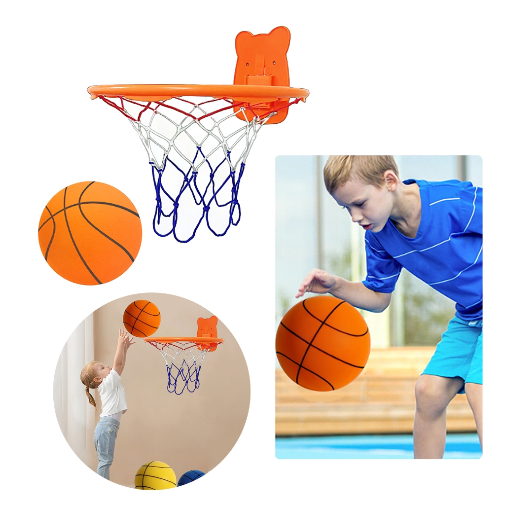 YIGZYCN Basketballs Hoop Set Backboard Hanger Hook In/Outdoor ...