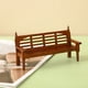 thumbnail image 5 of GOOHOCHY Mini banco de decoración de jardín, mini banco de muebles, modelo de micro banco, banco en miniatura, 5 of 8