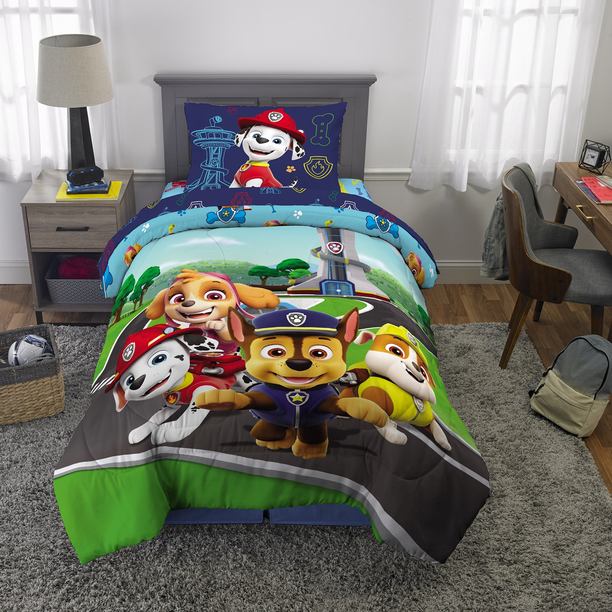 Paw patrol twin comforter set 2025