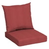 Mainstays 45" x 22.75" Red Rectangle Outdoor 2-Piece Deep Seat Cushion