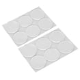 thumbnail image 2 of 12Pcs Transparent Round Bumper Pad Waterproof High Temperature Resistant Non Slip Bumper Mat, 2 of 5