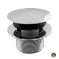 thumbnail image 1 of Westbrass D398R-07 Drain de Bain Rond à Embout Champignon de 1,5 Po - Nickel Satiné, 1 of 1