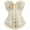 115#Beige, variant on HSHMT Slip Shorts for Women Women Lace Off Shoulder Corset Bustier Boned Overbust Corset Bodyshaper Sleepwear Top