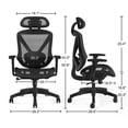 thumbnail image 7 of Staples Dexley Mesh Task Chair Black (56946), 7 of 7