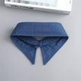 thumbnail image 4 of Zhengup Fake Collar Detachable Dickey Collar Blouse Half Shirts Peter Pan Lapel Shirt Collar Faux False Collar for Women Girls, 4 of 7