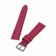 thumbnail image 4 of Brentwood Pink 16mm Wide Genuine Alligator Leather Band, 4 of 6