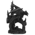 thumbnail image 1 of OULII 1Set Prop Decorations Dragon Statue Style for Home Decor 15.5x9cm, 1 of 8