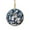 F, variant on PEIBang 2025 Christmas Tree Ornament Round Decoration 3.15 Inch,Double-Sided Acrylic Hanging Gift for Family,Friends,Colleagues