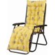thumbnail image 1 of 1 pieza cojín para tumbona, cojín de repuesto para tumbona, cojín de jardín portátil, cama tapizada gruesa, sillón de jardín, sillón para exterior, amarillo (h-3), 1 of 3