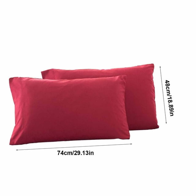 Ohufall Hotel Quality Pillow Covers Breathable Oil Proof Case For Fiber Pillow Core Home Goods Soft Sleeping Pillow