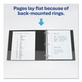 thumbnail image 4 of Avery Durable View Binder With Durahinge And Slant Rings, 3 Rings, 2" Capacity, 11 X 8.5, Blue, 4 of 10