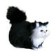 thumbnail image 1 of Simulación de gatos de peluche suaves, juguetes educativos, manualidades, modelo de animal en miniatura. Negro, 1 of 9