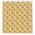 thumbnail image 3 of Ambesonne Forest Shower Curtain, Woodland Animals Foliage, 69"Wx75"L, Multicolor, 3 of 3