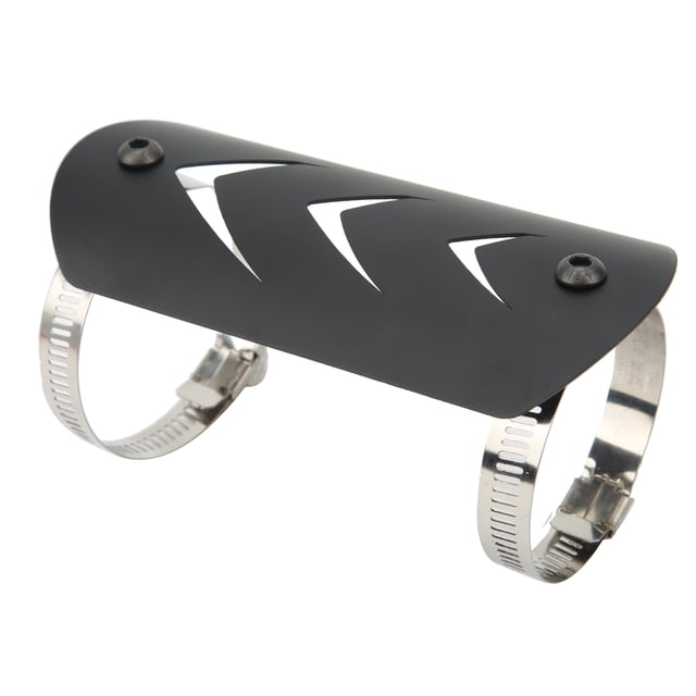 Protector de tubo de escape, protector de tubo de escape, protector de tubo de escape, cubierta de protección térmica de escape, protector de calor de tubo de escape universal, multifuncional