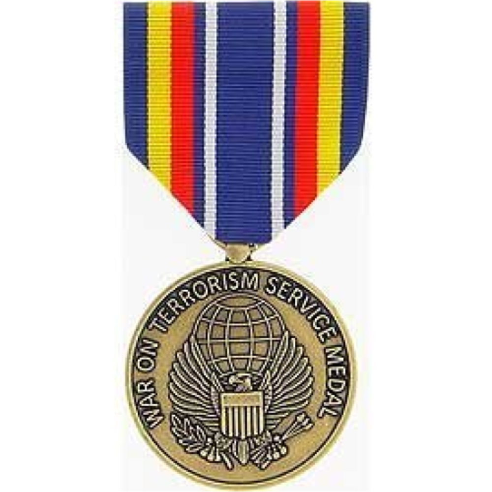 United States Military Armed Forces Full Size Medal Global War on