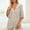 Beige, variant on YMNXA Womens Hoodies Long Sleeve V Neck Solid Color Sequins Elegant Loose Fit Sweatshirt For Daily Wear Beige L