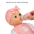 thumbnail image 5 of Baby Born My Real Baby Doll Annabell, Blue Eyes: Realistic Soft-Bodied Doll, Kids Ages 3+, Sounds, Drinks & Wets, Tears, 5 of 11