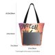 thumbnail image 3 of Fotbe Not All Who Wander Are Lost Bolsa de Playa con Estampado, Bolsa de Hombro, Bolsa de Mano Espaciosa, Bolsa de Viaje Ligera, Bolsa de Compras Versátil, 3 of 6