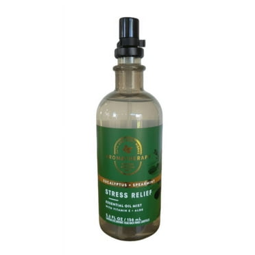 Bath and Body Works Body Care Aromatherapy - Essential Oil Mist 5.3 fl oz - Many Scents! (Stress Relief - Eucalyptus   Spearmint)