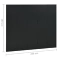 thumbnail image 4 of vidaXL 5-Panel Room Divider Black 200x180 cm Steel, 4 of 4