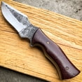 thumbnail image 4 of 6" Blacksmith Carbon Skinner Micarta Fixed Blade Hunting Survival Knife w Sheath, 4 of 4
