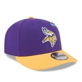 thumbnail image 3 of Men's New Era  Purple/Gold Minnesota Vikings 2026 NFL Draft On Stage Pre-Curved 9FIFTY Snapback Hat, 3 of 6