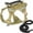 Beige, variant on Dog Harness for Medium Dogs with Retractable dog leash,Adjustable Reflective Oxford Easy Control No Pull Dog Harness with A Heavy Duty 5ft Dog Leash,M (Neck: 18.1"-24.4",Chest:20.4"-31.4"),Black