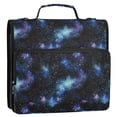 thumbnail image 5 of FORMRS Zipper Binder with Shoulder Strap 2-inch Ring 500 Sheet Capacity File Bag, Watercolor Galaxy, 5 of 5