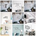 thumbnail image 2 of 1 pieza de pegatinas de pared con frases y oraciones significativas para amantes de los animales, accesorios de decoración del hogar para habitaciones de bebés y niños, decoración de pared, 2 of 5