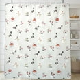 thumbnail image 5 of Btomtd Christmas Style Printed Shower Curtain for Bathroom, Water Proof and Impermeable Shower Curtains in Elegant, Shower Curtain Liner with Hooks - 72.04"x72.04", A, 5 of 6