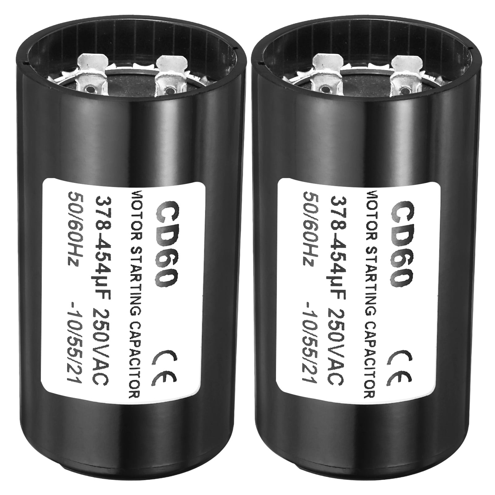 Uxcell 378454uF/Mfd 250VAC 50/60Hz Motor Start Capacitor CD60 Run