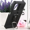 thumbnail image 5 of for Samsung Galaxy A13 5G (Not 4G) Sliding Window Case with Card Holders, Cover with Slide Camera Protection Built-in Magnetic Kickstand Case for Samsung Galaxy A13 5G TC Black, 5 of 12