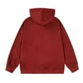 thumbnail image 3 of Sudadera con capucha para hombre, informal, con capucha, cuello redondo, manga larga, sudaderas de color, blusa para hombre, 3 of 3