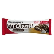 Robert Irvine's Fit Crunch Cookies & Cream Whey Protein Bar, 3.10 Oz., 4 Count