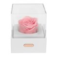 thumbnail image 4 of Rose Night Light Romantic Small USB Charging Soft Brightness Decoration Detachable Transparent Cover Rose Table Lamp for Home Pink, 4 of 5