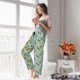 thumbnail image 5 of Balery Hot Dog Pizza Pantalones de pijama para mujer, pijamas ultraligeros, pantalones de estar por casa-X-Large, 5 of 6