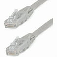 thumbnail image 6 of StarTech 20ft CAT6 Ethernet Cable - Gray CAT 6 Gigabit Ethernet Wire -250Mhz 100W PoE++ RJ45 UTP Molded Category 6 Network Patch Cord (C6PATCH20GR), 6 of 6