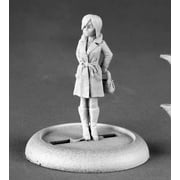 Angle View: Reaper Miniatures Agatha Fox, Female Spy #50143 Chronoscope RPG D&D Mini Figure