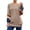 #7Khaki, variant on MYAOYI Womens Color Block Sleeve V Neck Sweater Oversized Knit Pullover