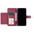thumbnail image 3 of Funda tipo billetera GANGXUN para iPhone 11 Pro – Tapa abatible con correa para mujer, 3 of 5