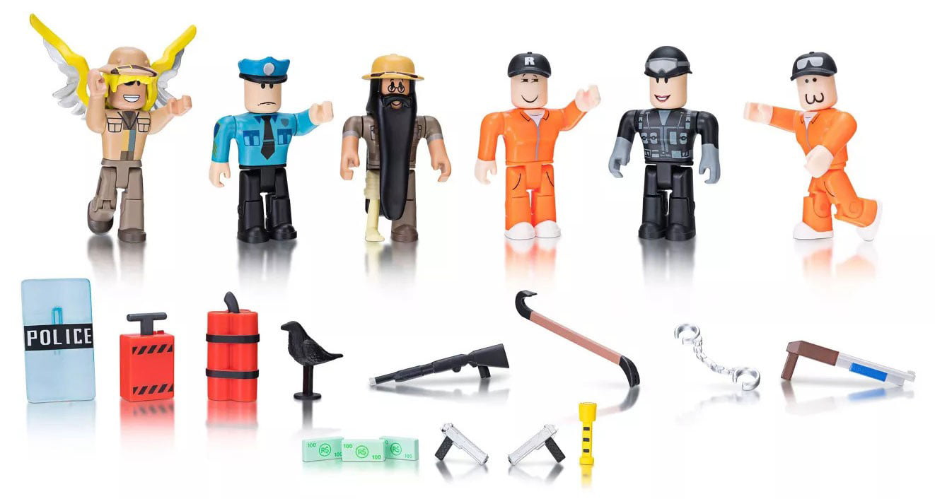 Roblox Jailbreak Museum Heist Deluxe Playset - diy miniature roblox toys jailbreak police car set