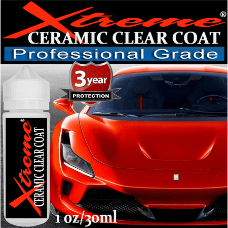 CERAMIC CAR COATING PROFESSIONAL CAR WAX PAINT PROTECTION WET LOOK GLOSS -SHINE Xtreme Nano 9H Ceramic Clear Coat (Best Wet Look Car Wax)