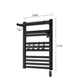 thumbnail image 2 of Wall Mount Towel Warmer Rack, Matte, 2 of 10