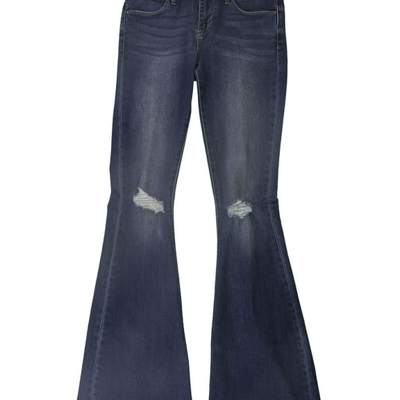 Articles of Society Womens Faith Flared Jeans, Blue, 26