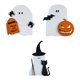 thumbnail image 2 of 3 piezas de letrero de fantasma de madera para Halloween, decoración de mesa, adorno para el hogar y la oficina., 2 of 6