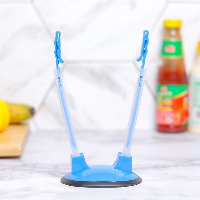 Práctico estante para bolsas, estante de almacenamiento de cocina, estante para bolsas de conservación de alimentos frescos, colgador de bolsas calientes