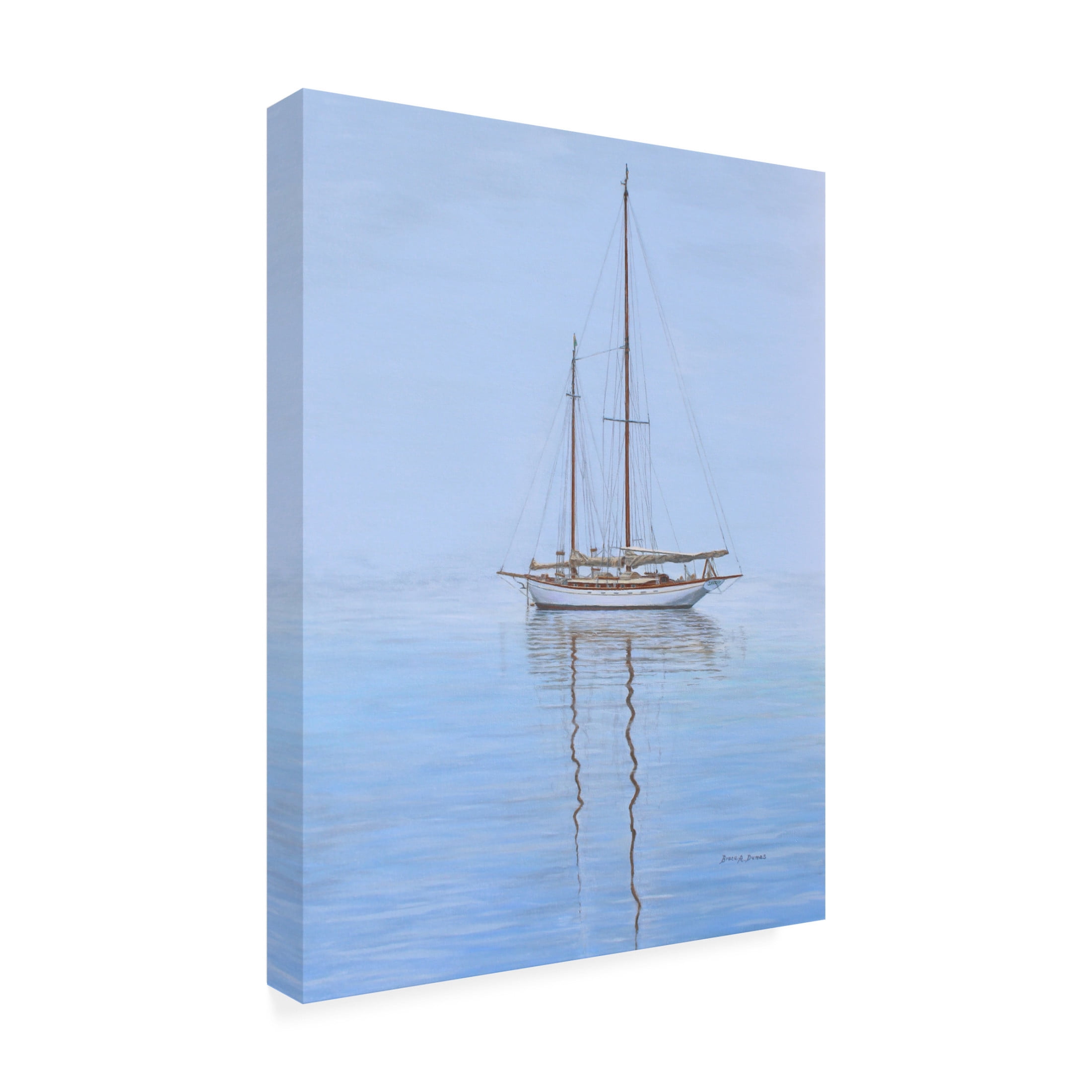 Canvas Wall Art - Bruce Dumas 'Renewed Spirit' Wall Art for Living Room, Bedroom, or Office Décor by Trademark Fine Art - 14 x 19 Inches