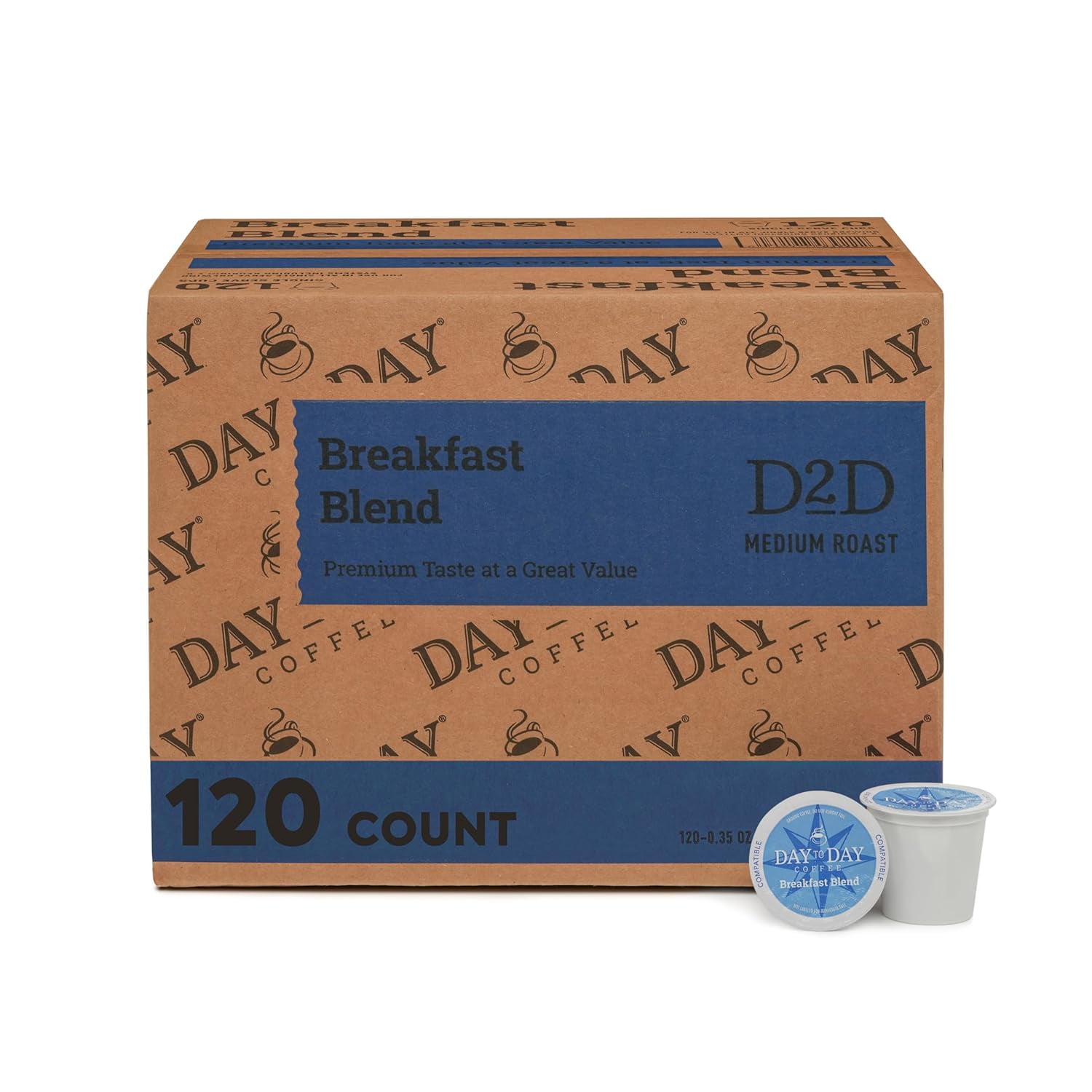 Caribou Coffee Daybreak Morning Blend K-Cups | Light Roast | Pack Of 3 Boxes (36 Pods Total)